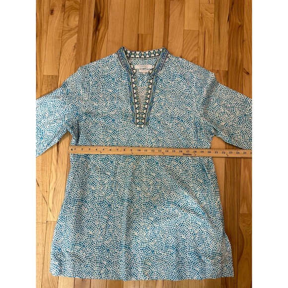 Foxcroft For Appleseeds Wrinkle Free Tunic Size 16P - Picture 8 of 9